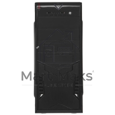Компьютерный корпус ExeGate EX280389RUS Miditower ExeGate CP-604 Black, ATX, (CP500W, 80мм), 2хUSB, Audio