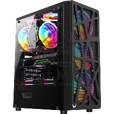 Корпус Formula Mana AR V2 Black, Midi-Tower, чёрный, 3 x 120 мм