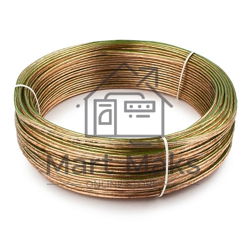 Акустический кабель Cablexpert CC-TC2x0,5-30M, прозрачный,  30 м, бухта