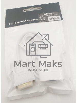 Переходник DVI-D (m) VGA (f) 0.23м