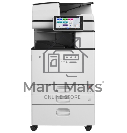 МФУ лазерный Ricoh IM 2500 (418832), A3, ч/б, печ. 25 стр/мин., скан. до 80 стр/мин., 1200 x 1200 dpi (печать) 600 x 600 dpi (скан.), USB, Ethernet