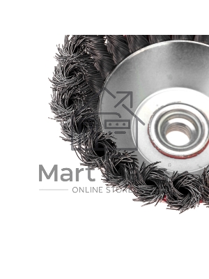 Щетка чашечная для УШМ 125 мм М14 крученая Kranz