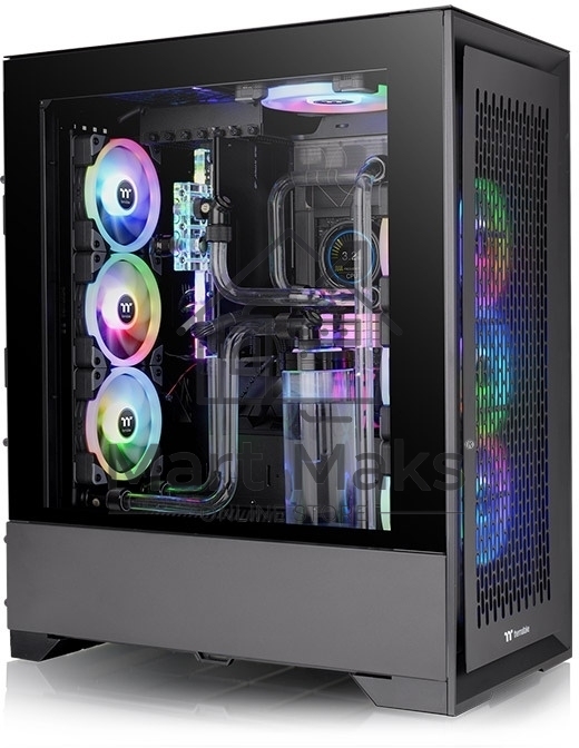 Компьютерный корпус Thermaltake CTE T500 Air черный без БП ATX 3x140mm 2xUSB3.0 1xUSB3.1 audio bott PSU