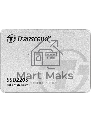 Накопитель SSD Transcend SSD220S, 960Gb, SATA III, 2.5