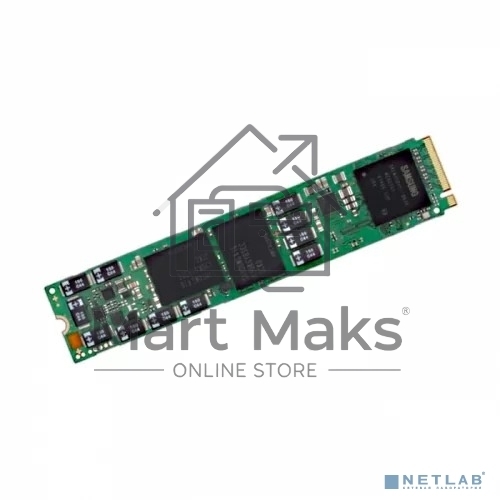 Накопитель SSD Samsung PM9A3, 3.84TB, M.2 22110, PCIe 4.0 x4, NVMe, R/W 5500/2000