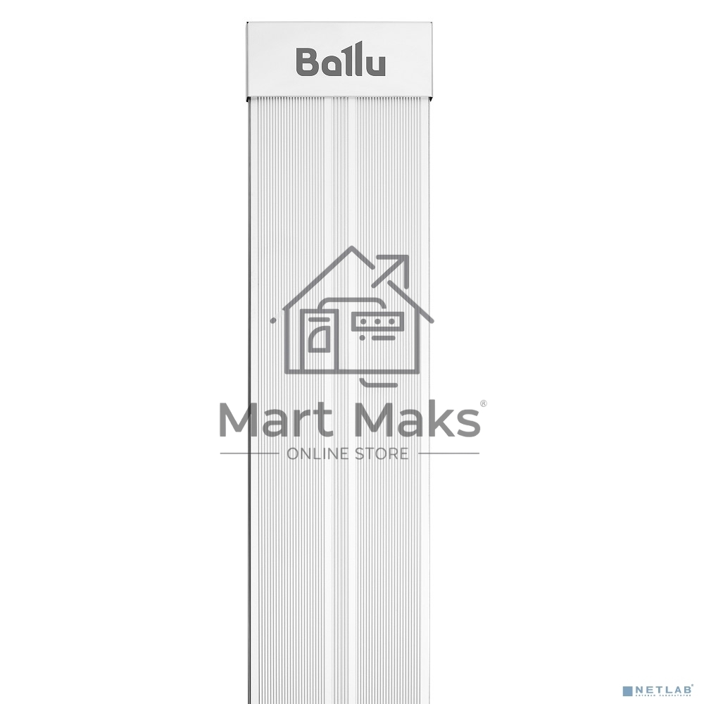 Инфракрасный обогреватель Ballu BIH-APL-0.6-M серый, 600 Вт, 12 м2