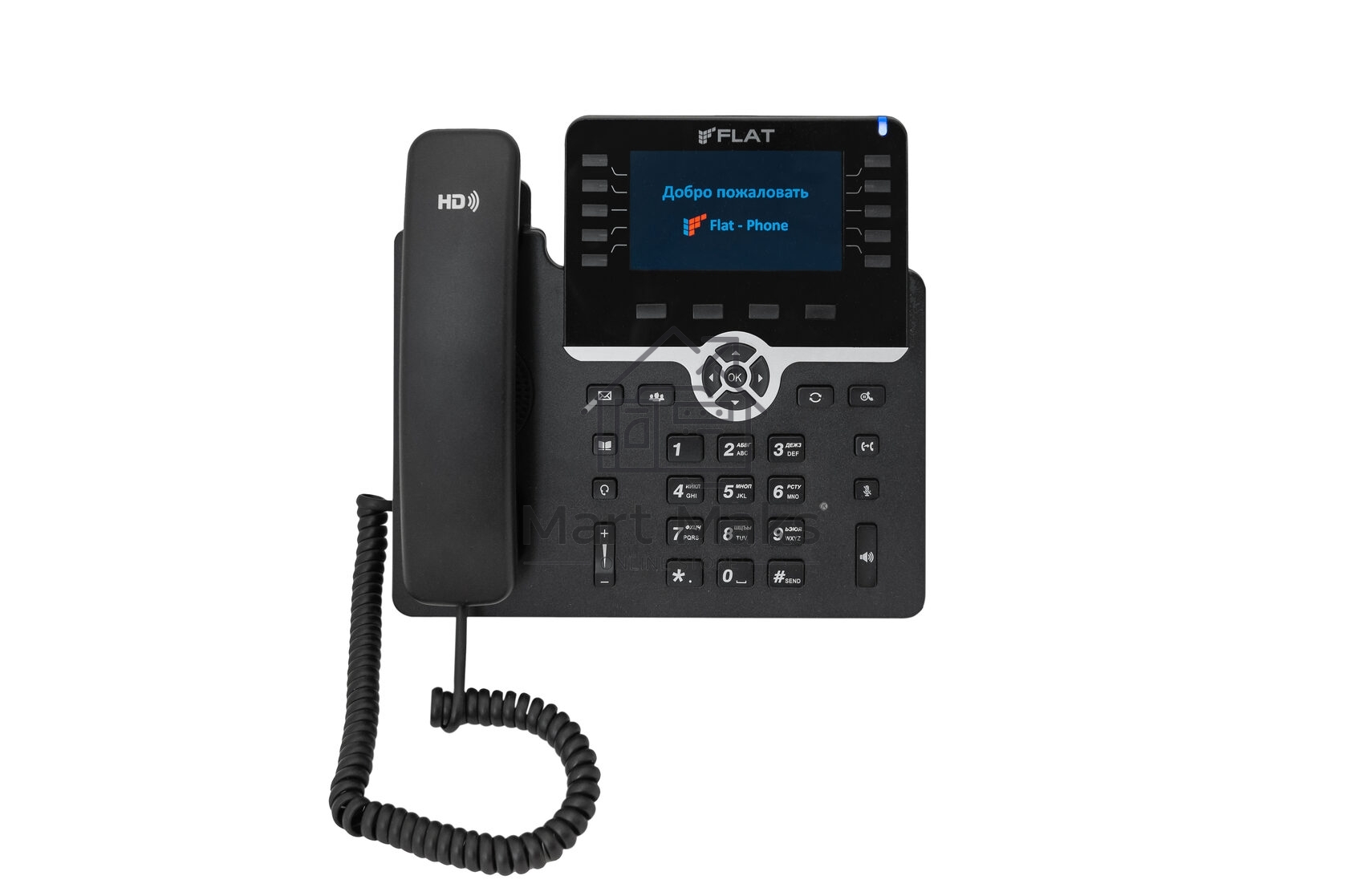 Телефон IP Флат Flat-Phone-B10 черный