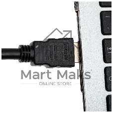 Кабель аудио-видео Cactus CS-HDMI.1.4-5 HDMI (m)/HDMI (m) 5м. позолоченные контакты черный