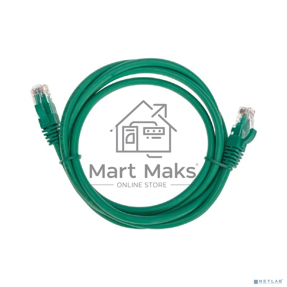 Патч-корд U/UTP Rexant категория 6, RJ45-RJ45, неэкранированный, 26AWG, LSZH, зеленый, 1.5 м