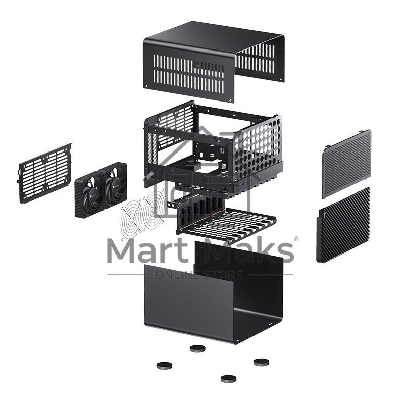 Компьютерный корпус  JONSBO Computer Case N3 черный