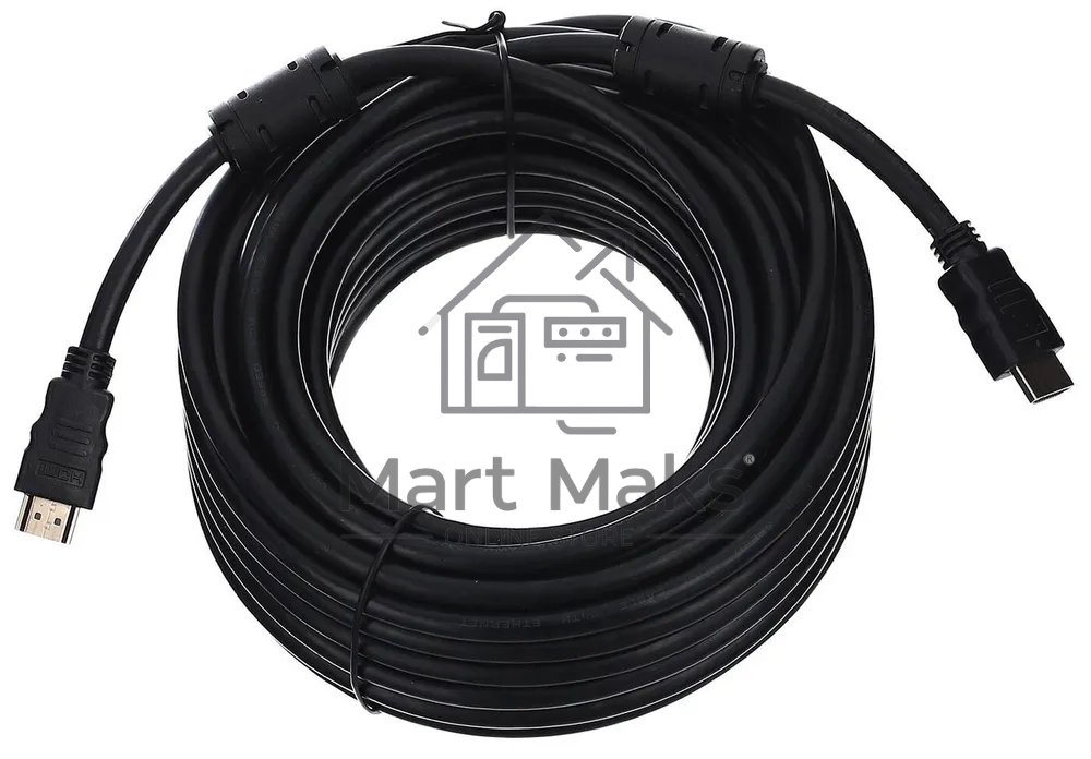 Кабель Telecom HDMI 19M/M 1.4V+3D, 15м 2 фильтра