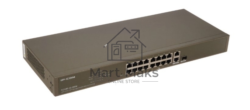 Коммутатор 16FE+ 2GE POE SFP F1218P-16-250W IP-COM