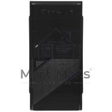 Компьютерный корпус ExeGate EX284019RUS Minitower BA-201 Black, mATX, (AA450, 80мм), 2*USB, Audio