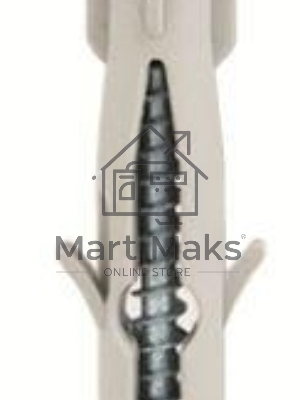 Комплект креп. F6 3.5х50 винт+дюбель (уп.100шт) ДКС CM06541