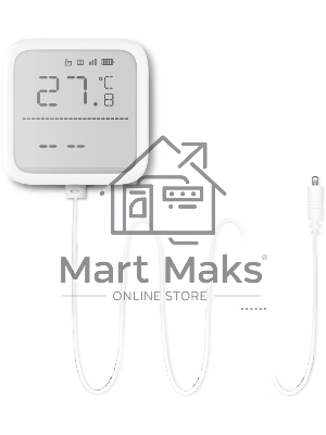 Датчик темпер./влажн. Hikvision DS-PDTPH-E-WE