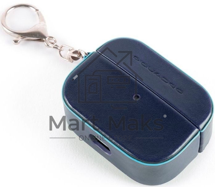 Чехол для наушников Piquadro Blue Square AC5308B2/BLU2 синий натур.кожа
