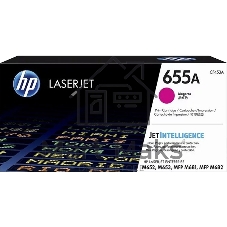 Картридж лазерный HP 655A пурпурный для HP CLJ M652/M653/MFP M681/M682 (CF453A) 10500 стр