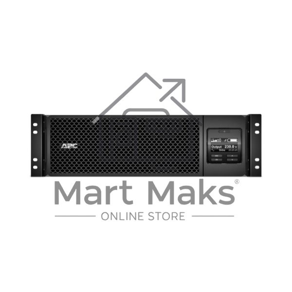 Источник бесперебойного питания APC Smart-UPS SRT SRT5KRMXLI 4500Вт 5000ВА черный