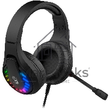 Гарнитура Bloody G230P чёрный, проводная, USB, подсветка