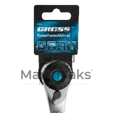Ключ трещоточный Gross 120 зубьев 3/8