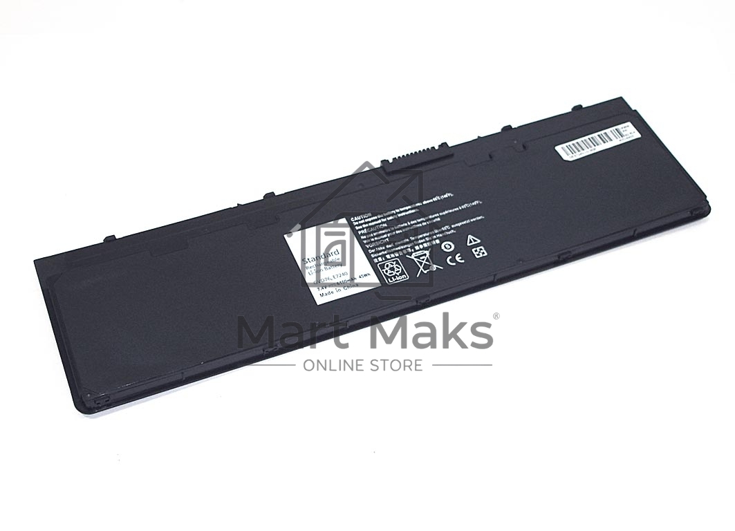 Аккумуляторная батарея для ноутбука Dell E7240-2S2P 7.4V 45Wh черный OEM