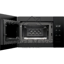 Встраиваемая микроволновая печь MONSHER MMH 1115 Noi черный, 15 л, 600 Вт, переключатели - сенсор