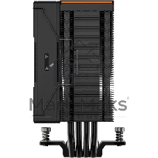 Устройство охлаждения (кулер) PcCooler RZ400 V2 Soc-AM5/AM4/1200/1700/1851 черный 4-pin 32dB Al+Cu 240W Ret (RZ400V2-BKNWNX-GL)