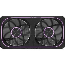 Вентилятор для корпуса Formula Air Fusion 2 Reverse ARGB 120х120x28 черный 4-pin 39.11дБ (упак.:2шт) (AIR FUSION 2 BK REVERSE) Ret