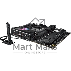 Материнская плата ASUS ROG STRIX X870E-E GAMING WIFI, AM5, AMD X870E, 4xDDR5, 4xSATA, 5xM.2, 2xPCIe 5.0 x16, 1xPCIe 4.0 x4, 1xPCIe 4.0 x1, DisplayPort, HDMI, 1x5Gb LAN, USB Type-C, 5x3.5 мм, 7.1, ATX