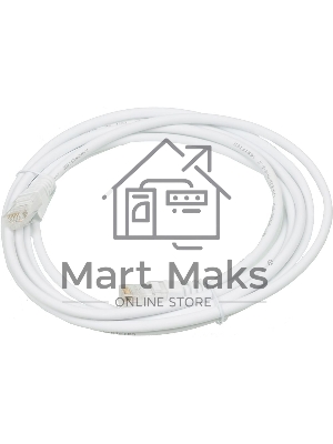 Патч-корд Lanmaster UTP LAN-PC45/U5E-3.0-WH вилка RJ-45-вилка RJ-45 кат.5е 3м белый LSZH (уп.:1шт)