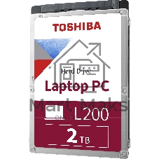 Жесткий диск Toshiba 2ТБ 5400RPM HDWL120UZSVA/HDKGB84ZKA01T L200 Mobile 2,5