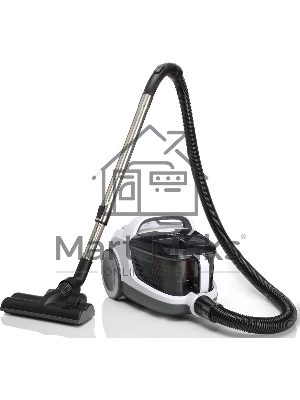 Пылесос Gorenje VC2101GALWCY белый/черный, 300/2100 Вт, уборка сухая, пылесборник контейнер, 3.3 л