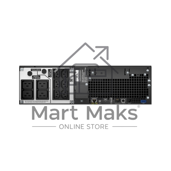 Источник бесперебойного питания APC Smart-UPS SRT SRT5KRMXLI 4500Вт 5000ВА черный