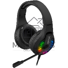 Гарнитура Bloody G230P чёрный, проводная, USB, подсветка