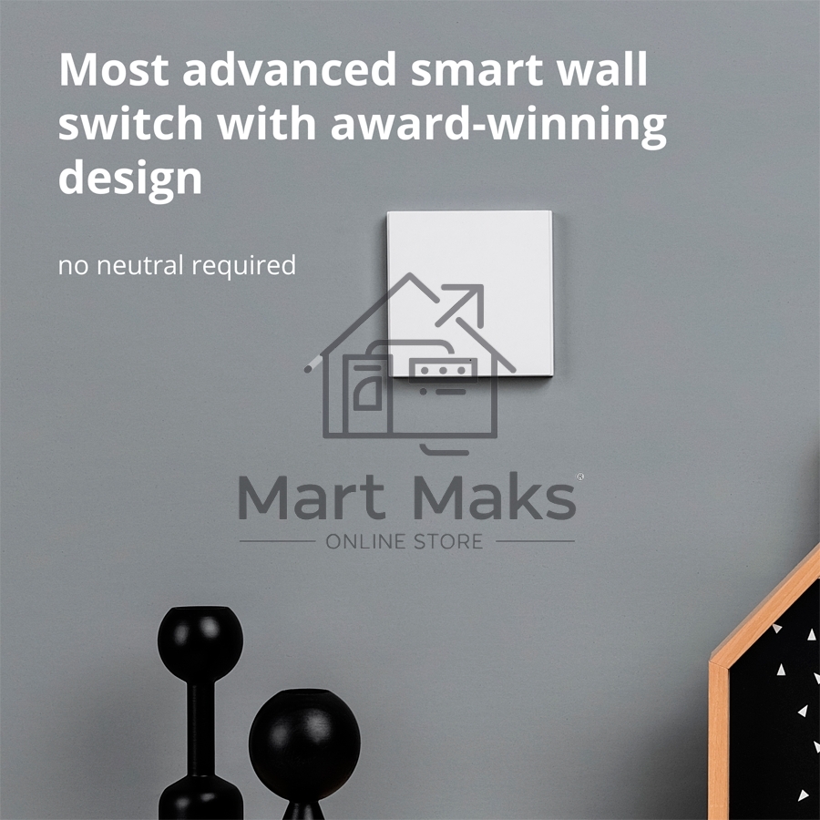 Умный выключатель одноклавишный Aqara Smart Wall Switch H1 (WS-EUK01)