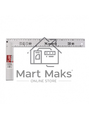 Угольник Matrix, 350 мм, алюминиевый, литой