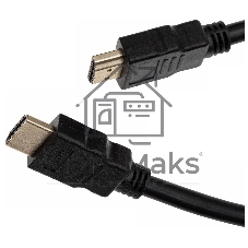 Кабель аудио-видео Cactus CS-HDMI.1.4-10 HDMI (m)/HDMI (m) 10м. позолоченные контакты черный