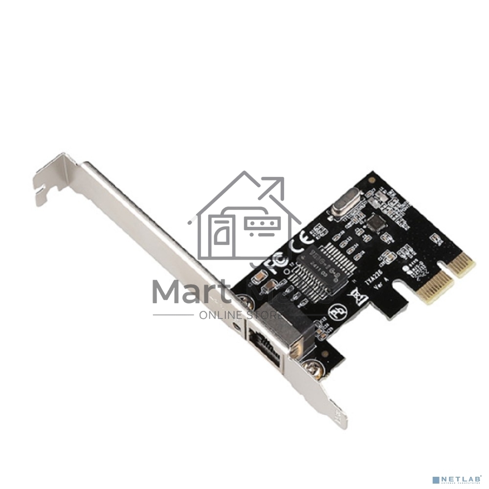 Сетевой адаптер ORIGO ON200/A1A PCI-E, 1x1000Base-T (низкопрофильная и стандартная планки в комплекте)