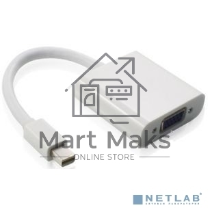Адаптер-переходник GreenconnectApple mini DisplayPort 20M > VGA 15F (GCR-MDP2VGA)