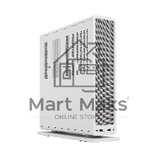 Компьютерный корпус без блока питания Fractal Design Ridge, 2x140mm, 2xUSB-A 3.2 + 1xUSB 3.2 Type-C, SFX PSU Support, mITX White