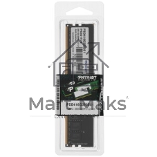 Оперативная память Patriot Signature, DDR4, 16GB (1x16 GB), 3200 MHz, CL22, DIMM