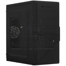 Компьютерный корпус ExeGate EX284019RUS Minitower BA-201 Black, mATX, (AA450, 80мм), 2*USB, Audio