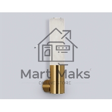 Настенный светильник Ambrella light LH53688 BS/WH латунь/белый 6W 3000K 85*60*300