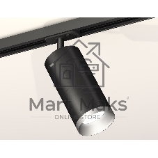 Светильник Ambrella light XT7402102 SBK/MCH черный песок/хром матовый MR16 GU5.3 (A2537, C7422, A2011, C7402, N7033)