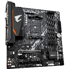 Материнская плата GIGABYTE B550M AORUS ELITE AX, AM4, AMD B550, 4xDDR4, 4xSATA, 2xM.2, 1xPCIe 4.0 x16, DVI-D, HDMI, 1x1Gb LAN, 3x3.5 мм, 7.1, microATX