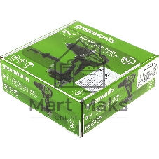 Дрель-шуруповерт GREENWORKS GD24DD90, 24 В, 0 Ач, 90 Нм, бесщеточный, ударный