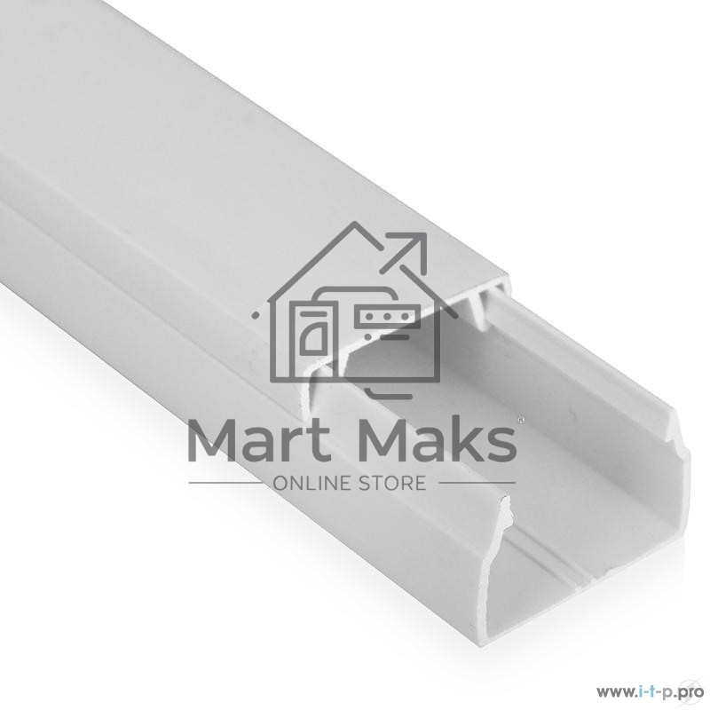 Кабель-канал 40х16 L2000 пластик ECOLINE ИЭК CKK11-040-016-1-K01