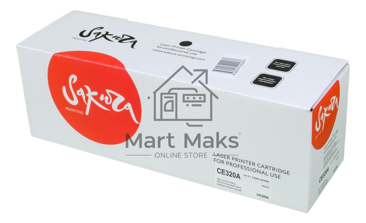 Картридж лазерный Sakura CE320A для HP Color LJ PRO CP1525N/CP1525NW, черный, 2000 к.