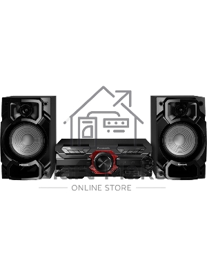 Минисистема Panasonic SC-AKX320GSK черный 450Вт/CD/CDRW/FM/USB/BT