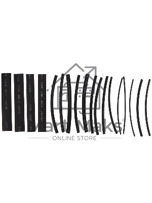 Термоусаживаемые трубки Rexant STANDARD 2:1 (Набор 18шт.)